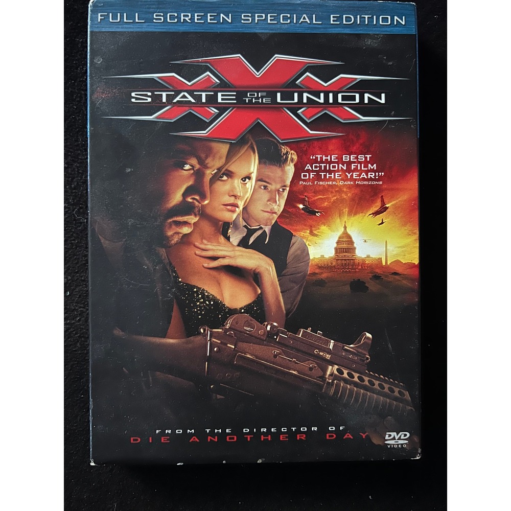 xXx State of the Union DVD Full Screen Special‎ Edition Ice Cube Action Movie